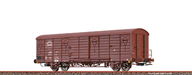 040-49919 - H0 - Gedeckter Güterwagen Gbqss-z [1742] DR, IV, Expressgut